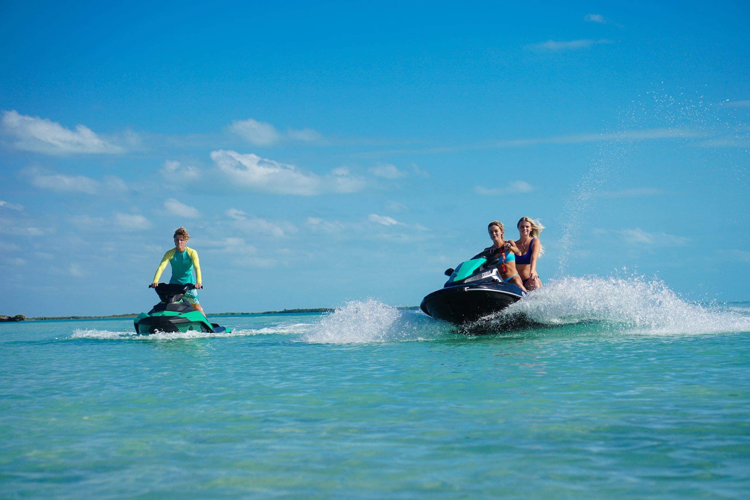 Custom jet ski tour Turks and Caicos