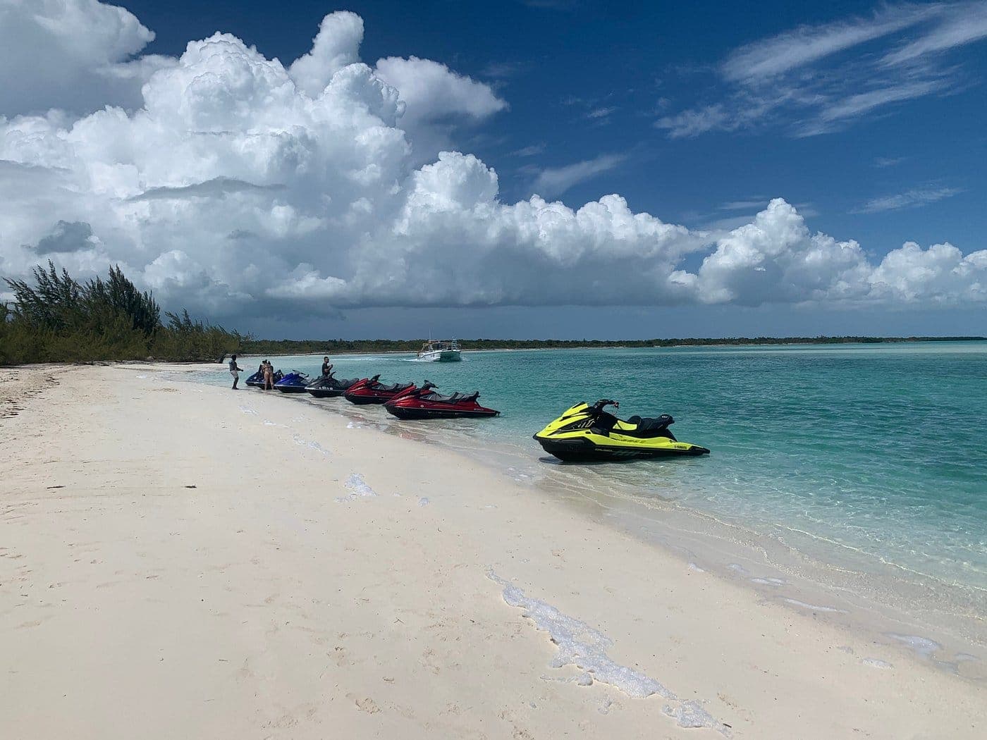 Ghost Freighter jet ski tour Turks and Caicos