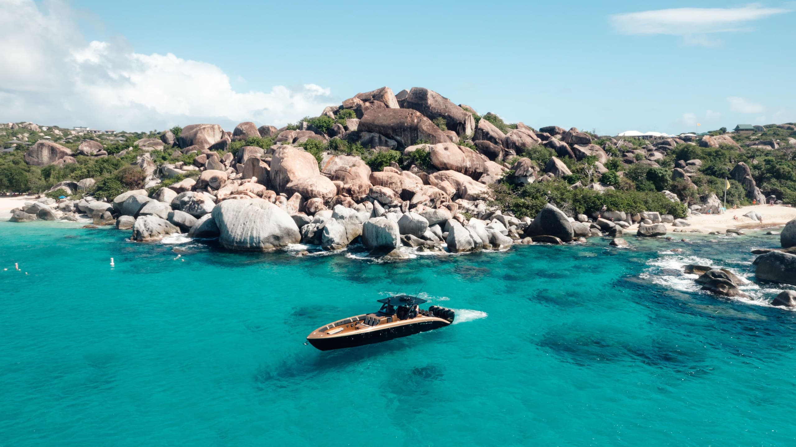 43ft Black & Gold Ultra Luxury Yacht Charter