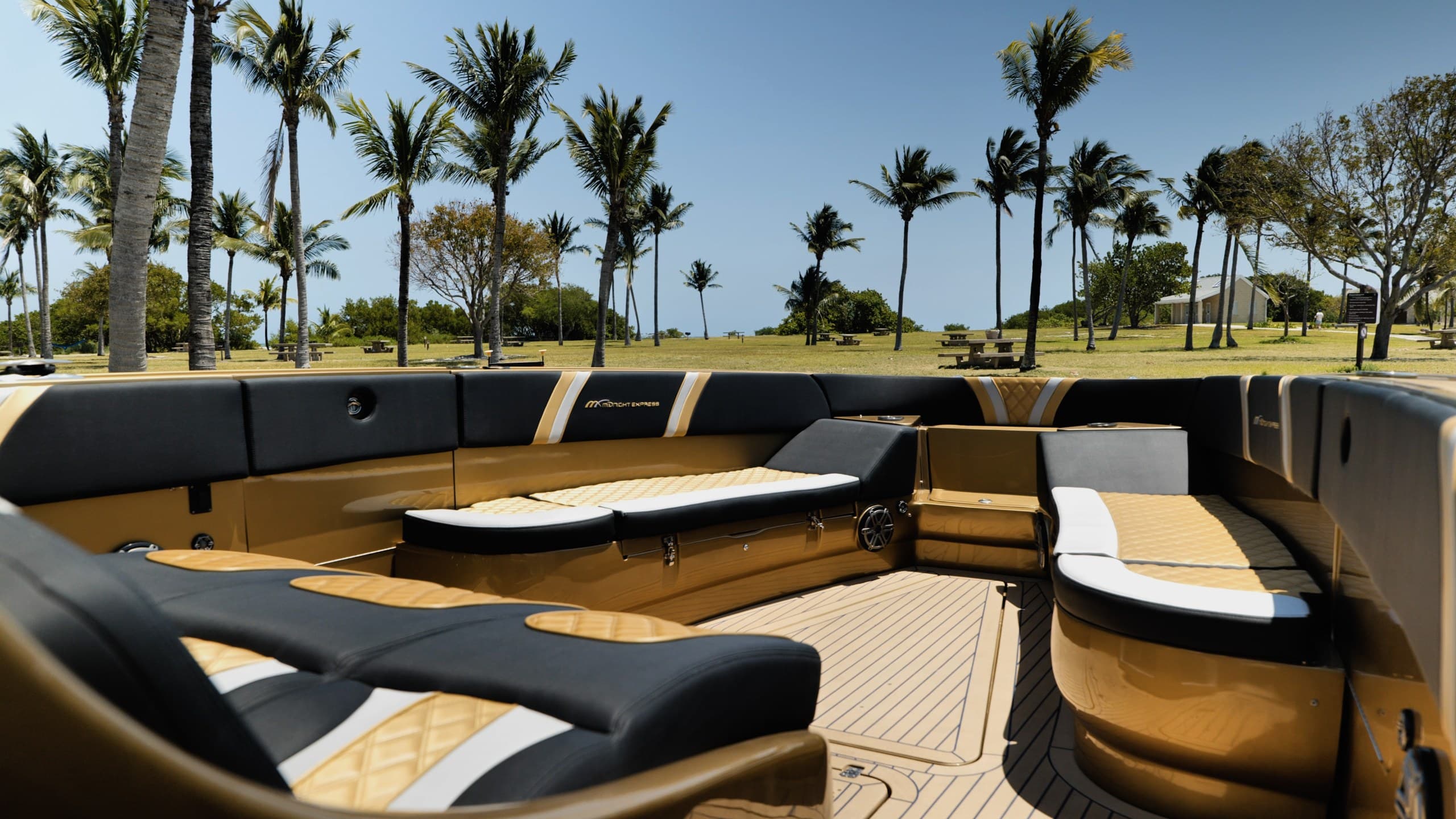 43ft Black & Gold Ultra Luxury Yacht Charter — photo 9