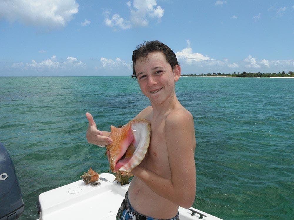 Seaside scavenger quest Turks and Caicos